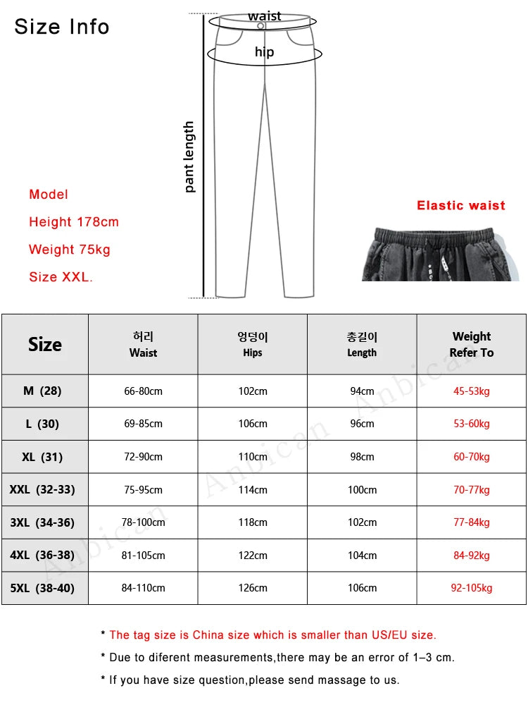 Spring Summer Black Blue Cargo Jeans Men Streetwear Denim Jogger Pants Men Baggy Harem Jean Trousers