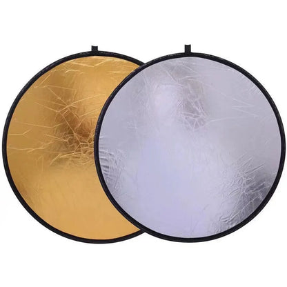 Portable Collapsible Round Photography Reflector Photo Studio Outdoor Light Diffuser Multi-Disc with Carry Bag 30 40 80 110cm